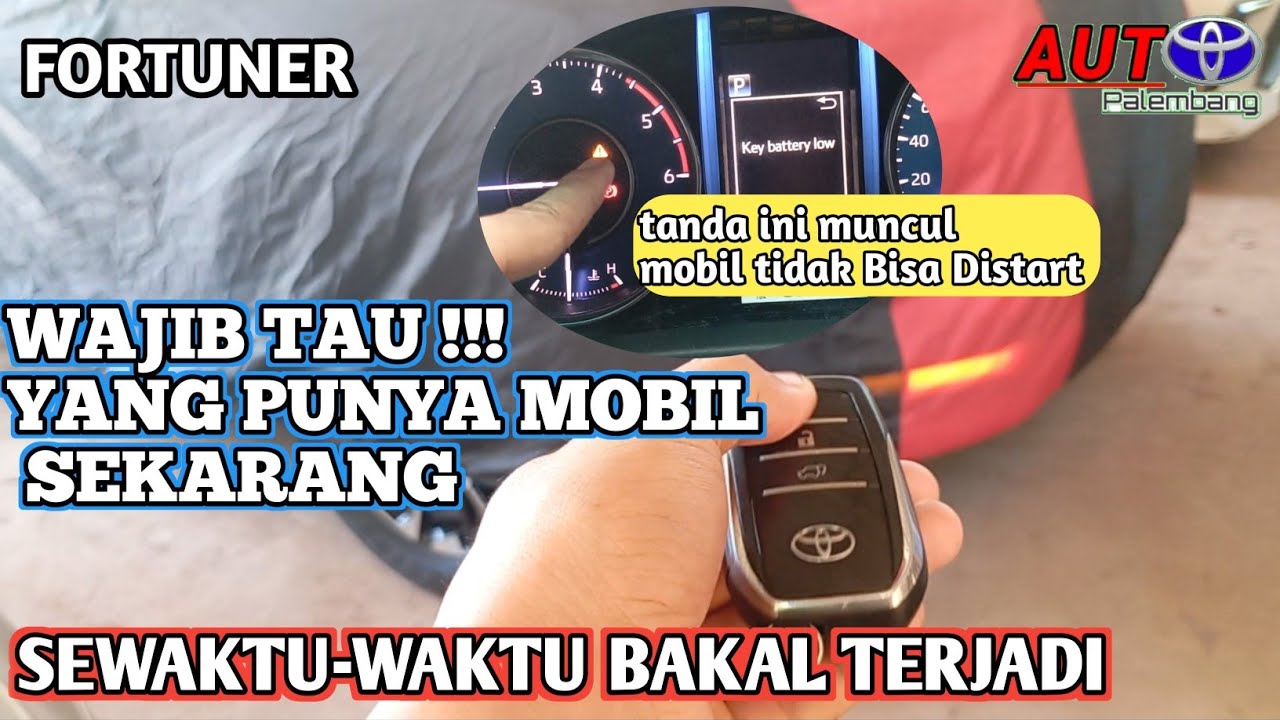 Penyebab mobil Fortuner tidak bisa start || Ternyata bukan dari Aki [inilah sebabnya !!!