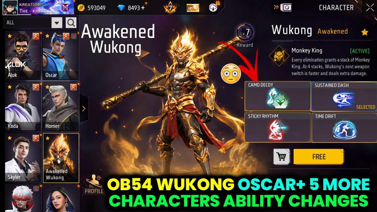 OB54 UPDATE CHARACTER ABILITY CHANGE🔥 -para SAMSUNG,A3,A5,A6,A7,J2,J5,J7,S5,S6,S7,S9,A10,A20,A30,A50