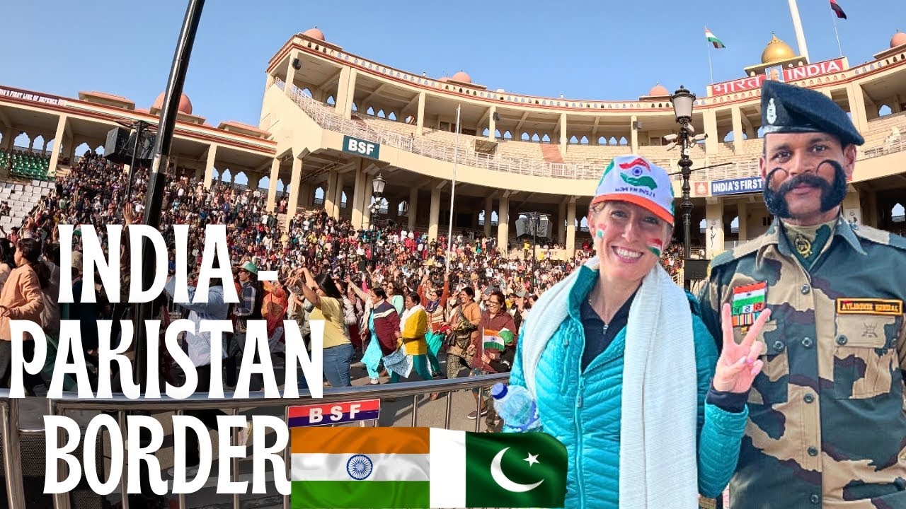India Vs Pakistan 🇮🇳🇵🇰 Attari-Wagah Border Tour from Amritsar