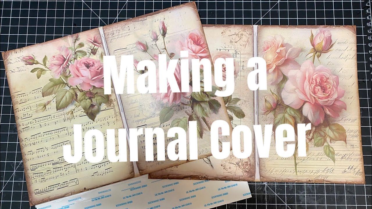 Making a Journal Cover #journalcovers