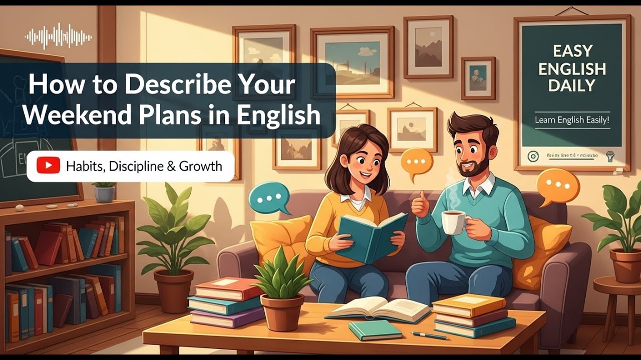 English Conversation &ndash; How to Describe Your Weekend Plans Naturally