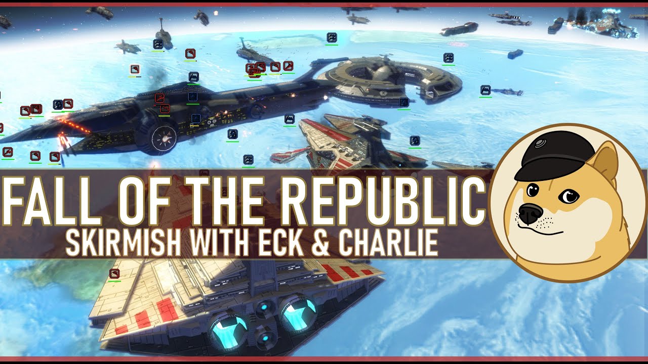 RIP Twitch | EaWX: Fall of the Republic Multiplayer w/EckhartsLadder & Charlie!