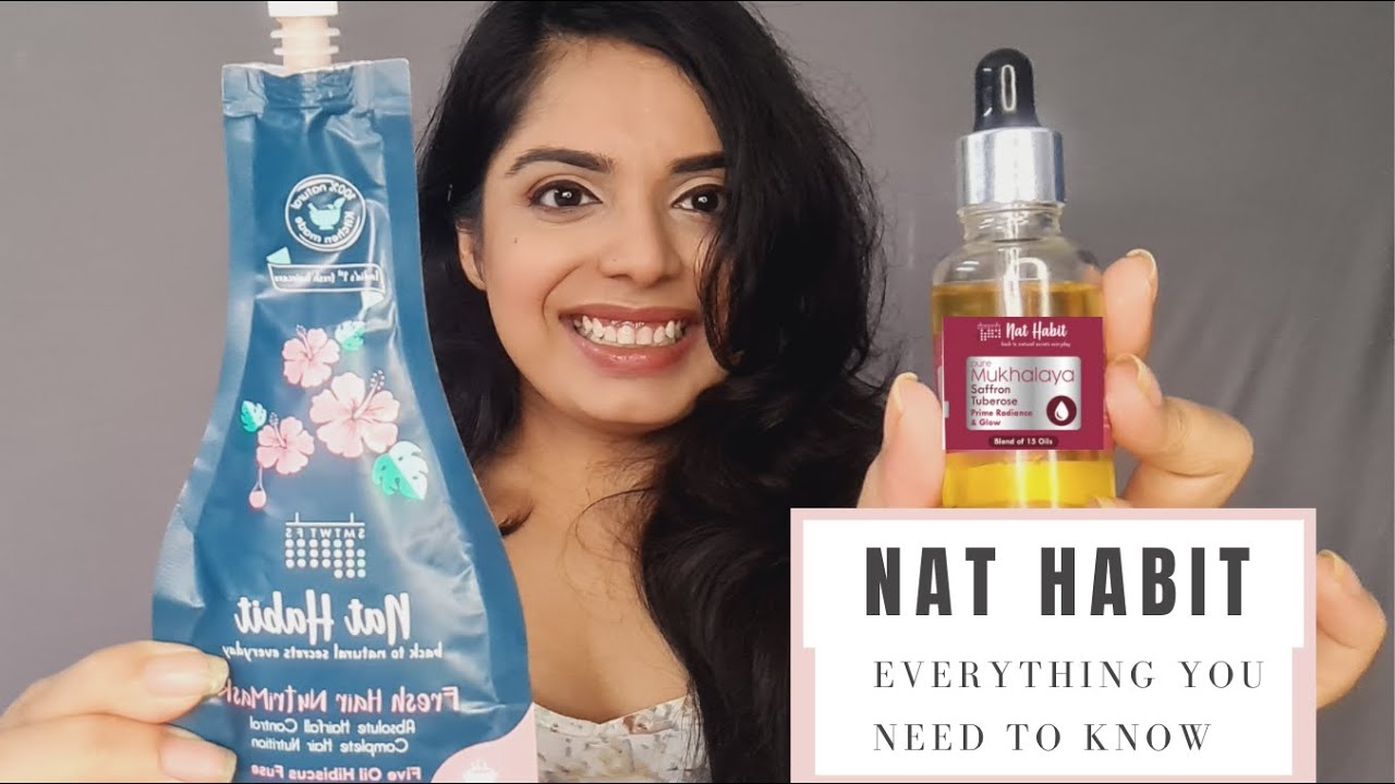 Learn Nat Habit in Ten Minutes | Reviewing Natural Skincare Brand | Nat Habit | Hair fall control