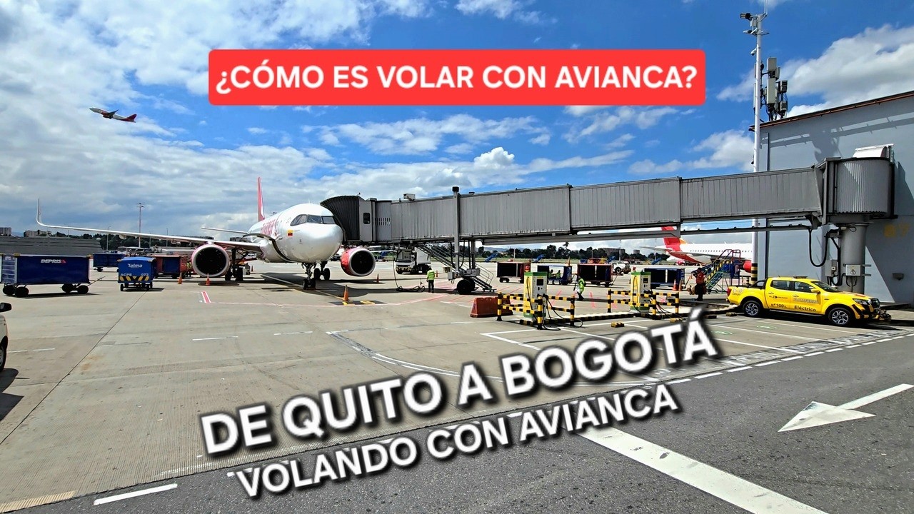 VUELO Avianca Ecuador QUITO A BOGOTÁ | Reporte COMPLETO Airbus A320 y Tips 😱