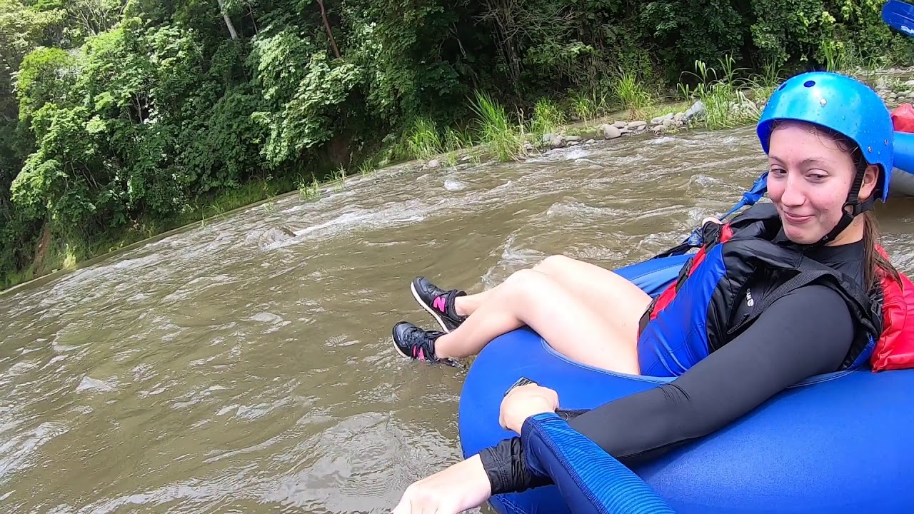 River tubing in Arenal, Costa Rica with [Arenal River Tubing and Hiking]