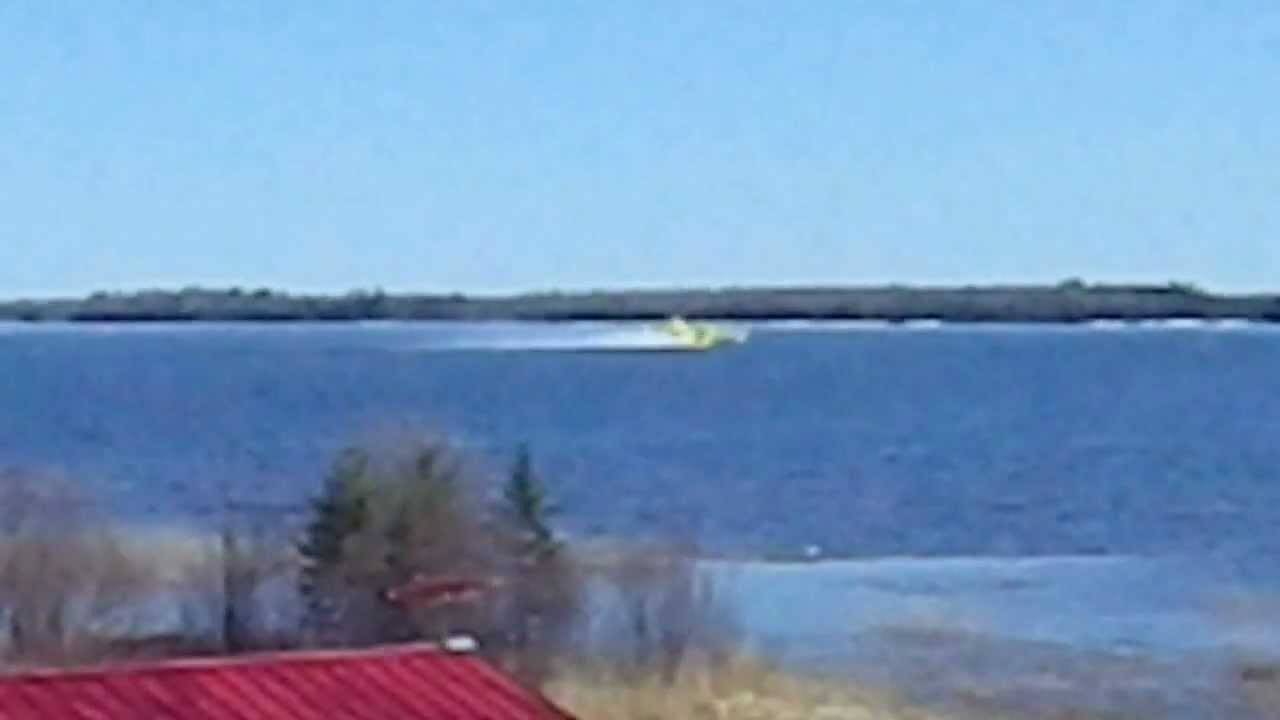 Water bomber over Vermilion Bay, Ontario
