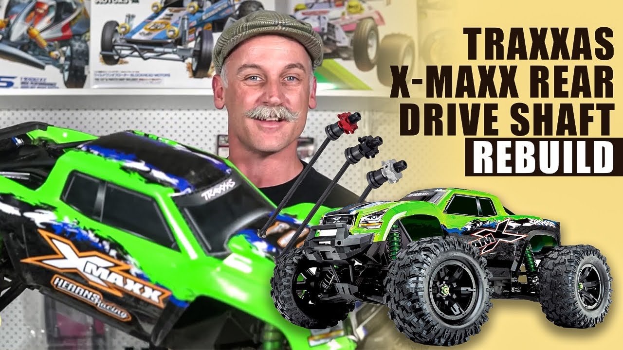 Traxxas | X-MAXX Rear Drive Shaft Rebuild Tutorial | #askHearns