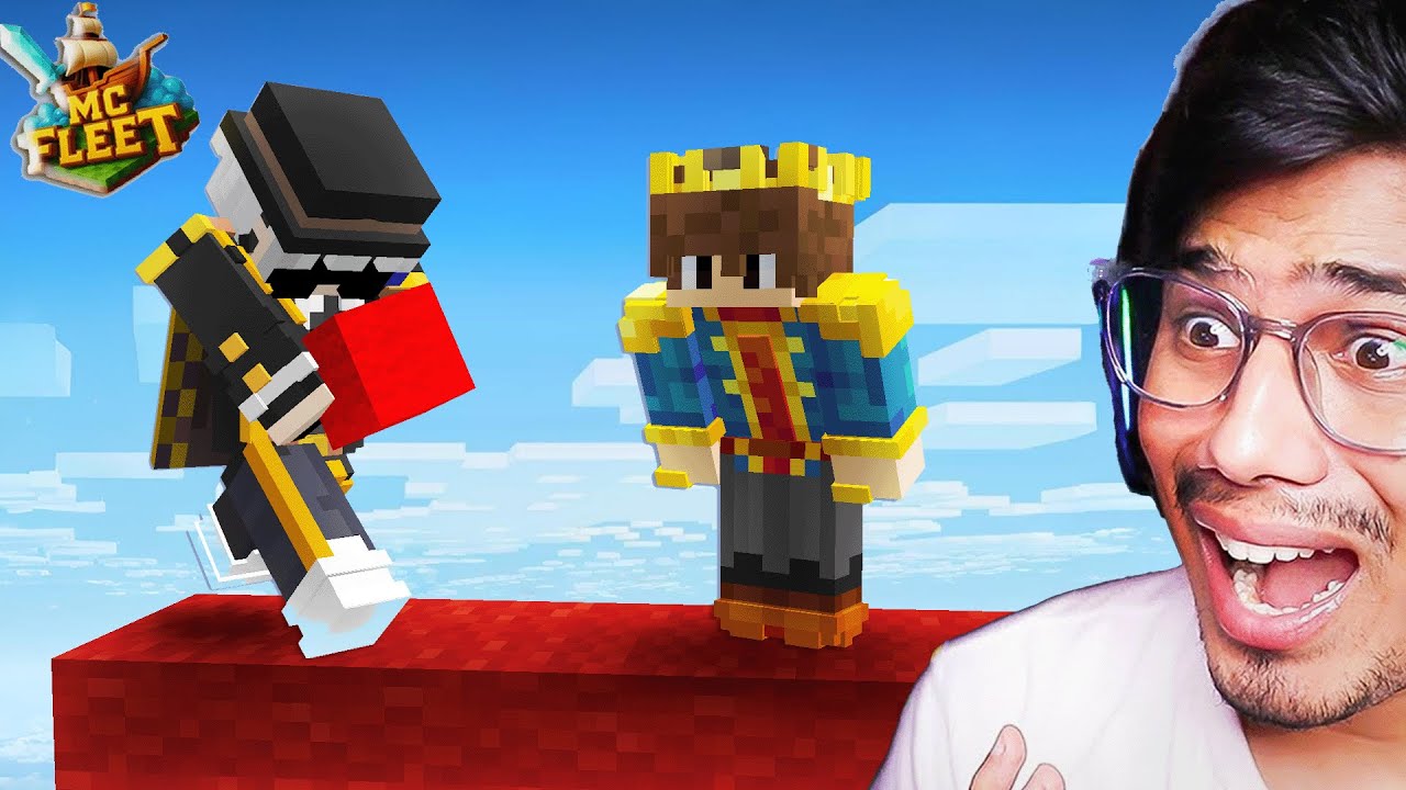 FleetMc Bedwars but we can only GOD BRIDGE