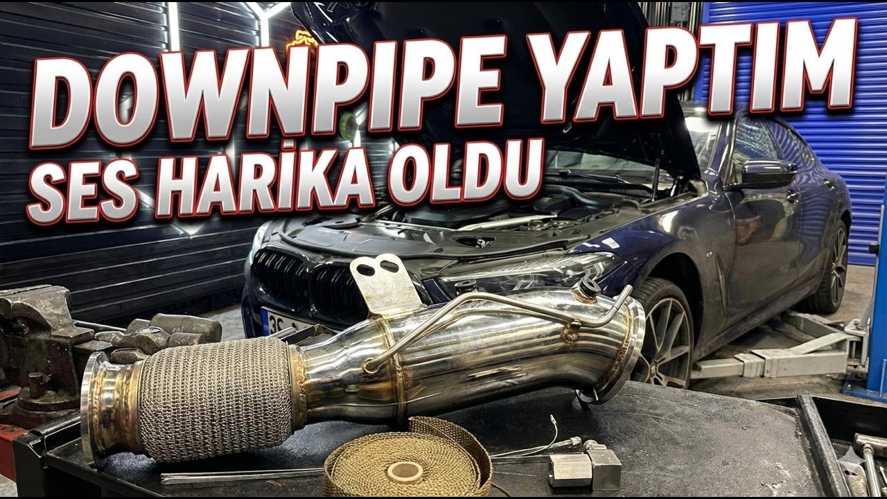 İNANILMAZ DEĞİŞİM! Downpipe Yaptık, SES EFSANE OLDU!