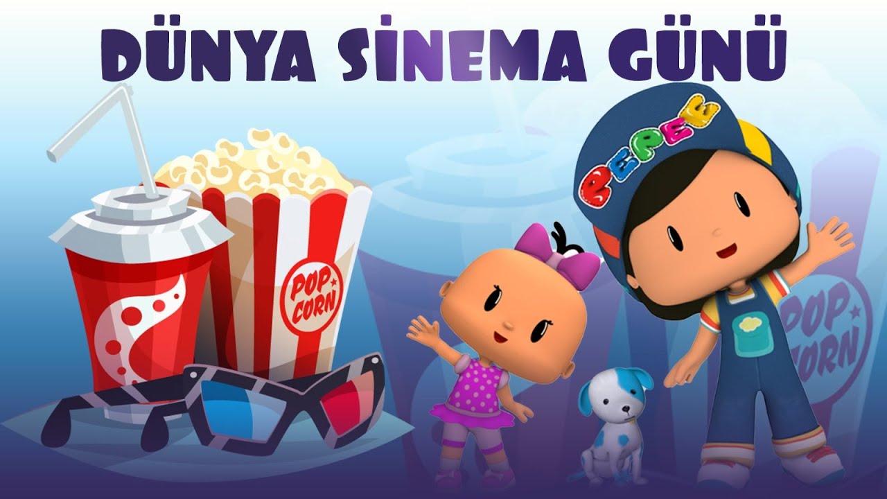 D&uuml;nya Sinema G&uuml;n&uuml; #pepee #&ccedil;izgifilm #eğlenceli