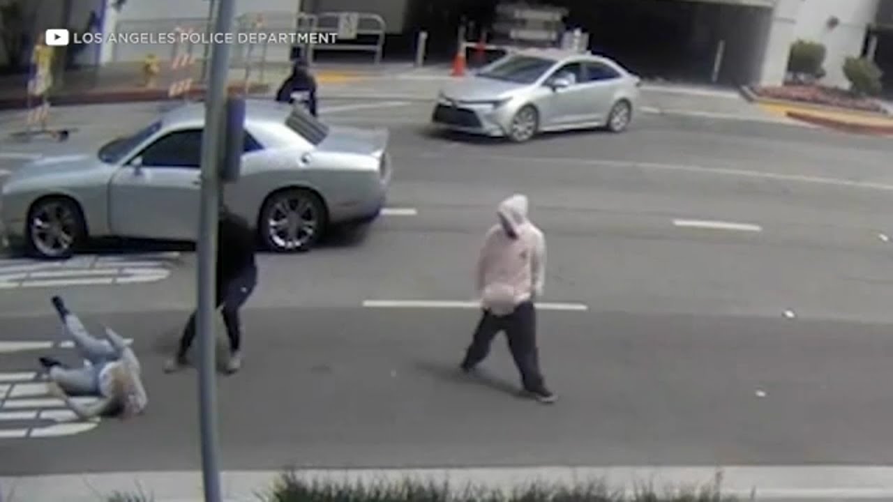 Video: Woman chased down, run down and robbed in broad daylight in SoCal, LA sees spike in robberies