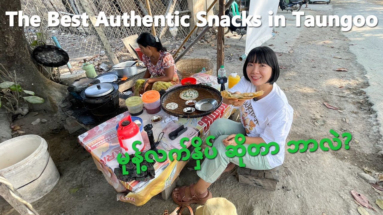 [EngSub] The BEST Authentic Street Food and Hidden Gems Walking Tour in Taungoo