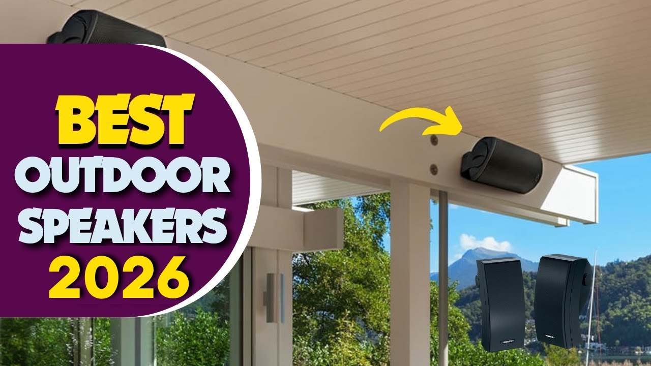 The 5 Best Patio Outdoor Speakers Of 2026