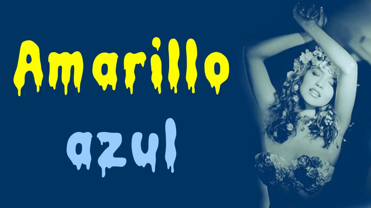 Thal&iacute;a - Amarillo Azul (Letra)