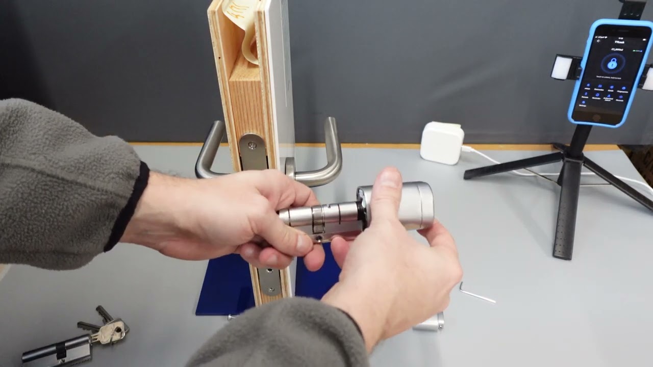 PROLOK Smart Euro Cylinder smart lock Installation