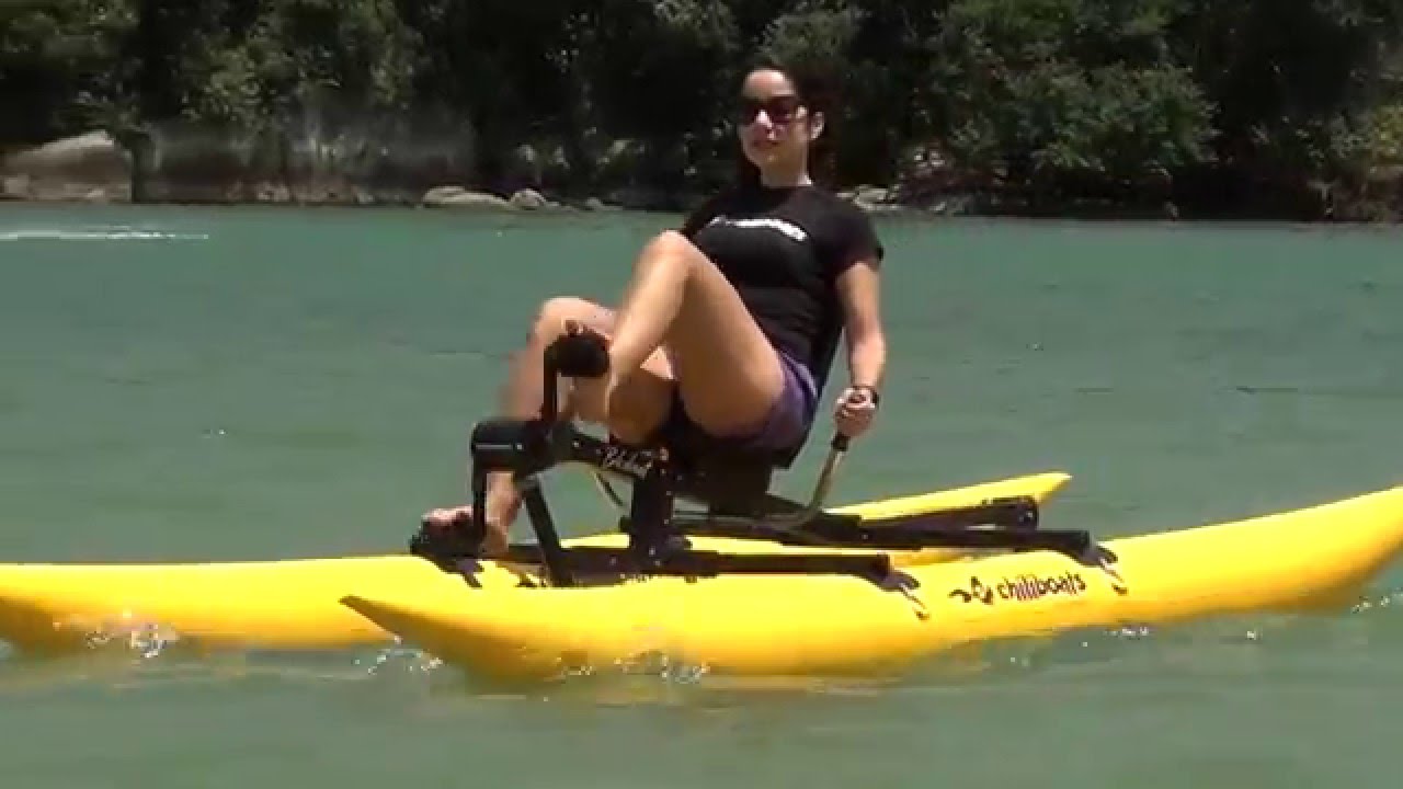 Bikeboat Reclinado 2016 (Recumbent Bikeboat)