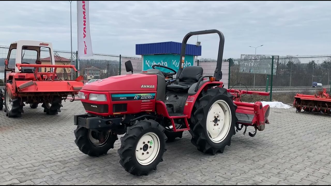 Огляд японського міні трактора Yanmar AF-226 | Totus Traktor