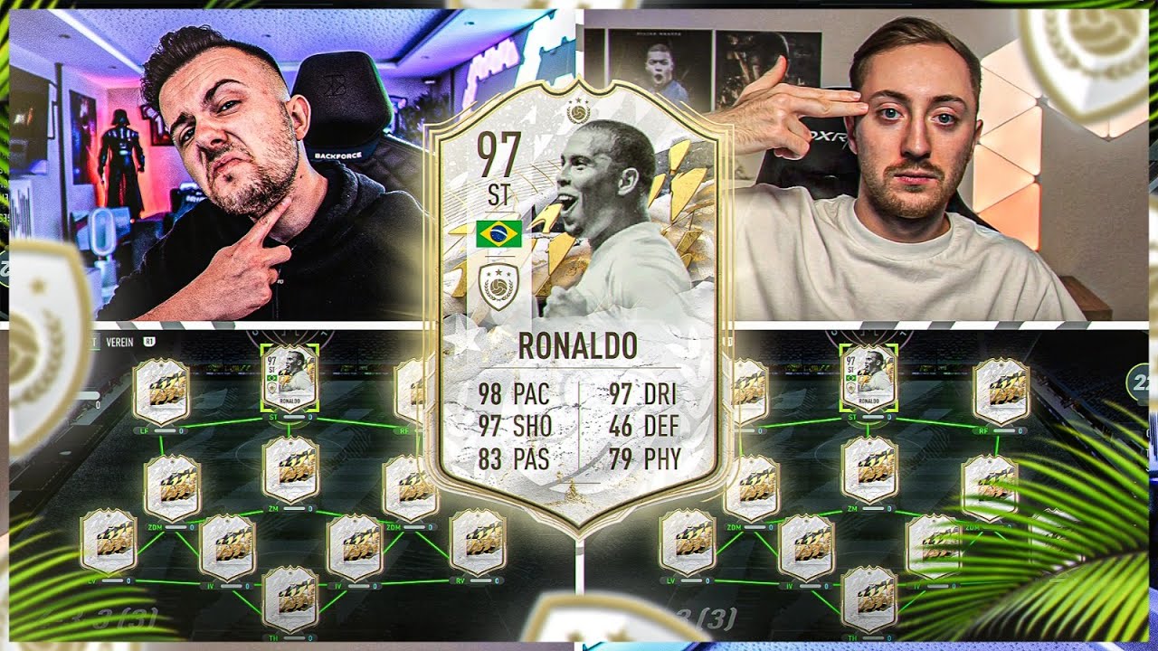 97 RONALDO ICON Moments Squad Builder Battle ⭐️🇧🇷 FIFA 22