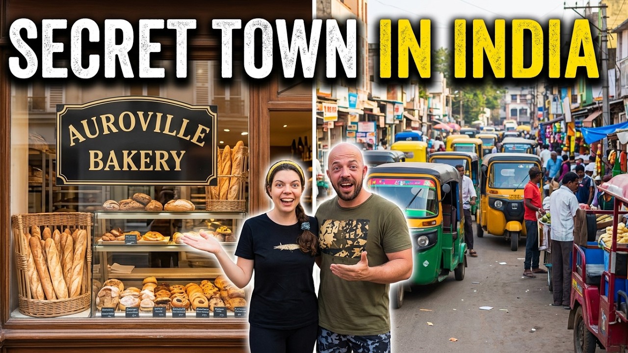 A Different Way Of Living In India 🇮🇳 | Auroville Travel Vlog