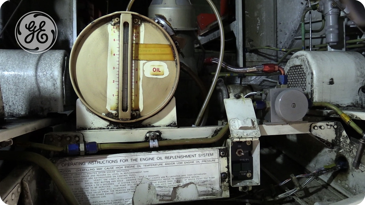 CF34-3 - Remote Oil Servicing - GE Aviation Maintenance Minute