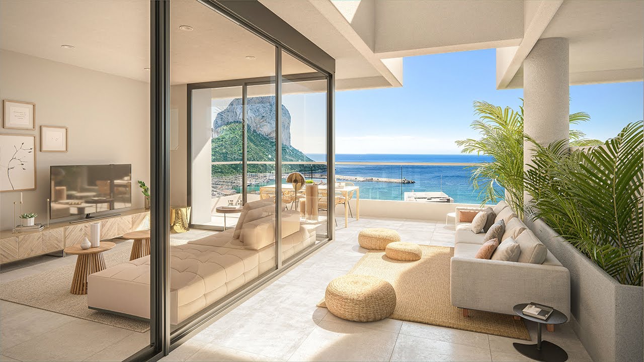 INCREDIBLE NEW BUILD LUXURY APARTMENTS FOR SALE IN CALPE
