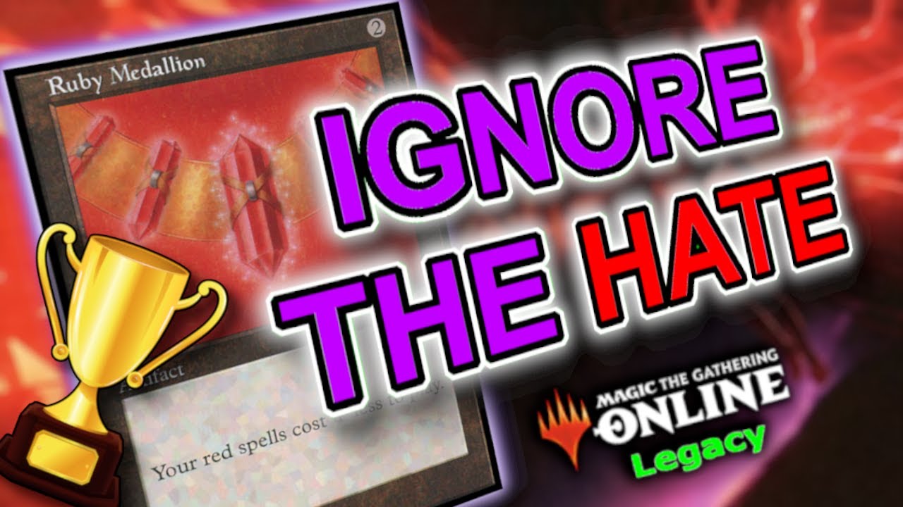 I FIXED Ruby Storm! Tempo = EASY || HOT Tech! || Mono Red Storm Combo || Legacy Magic: The Gathering