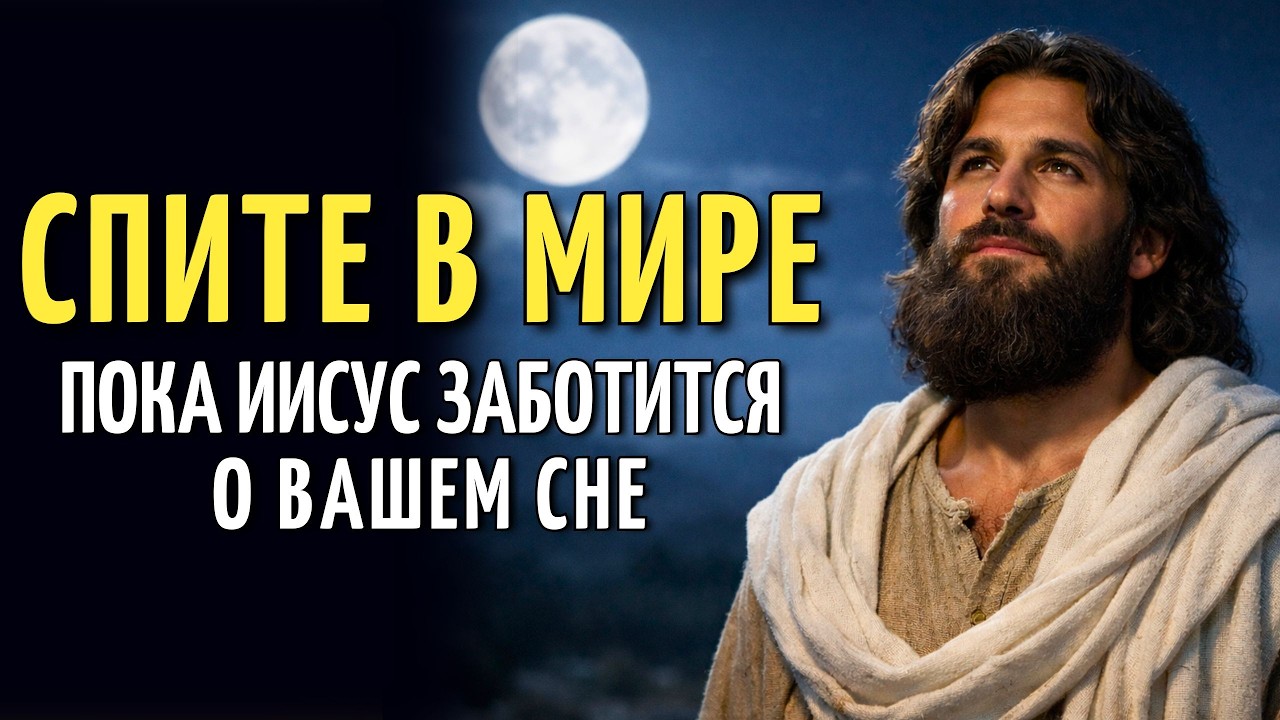 СПИТЕ В МИРЕ: ИИСУС УЖЕ ЗАБОТИТСЯ ОБО ВСЁМ | Ночная молитва