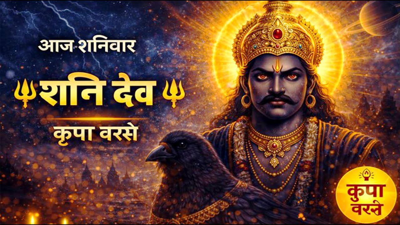 जय शनि देव महाराज, जय शनि देव। Shani Dev Kripa Barsate Bhajan