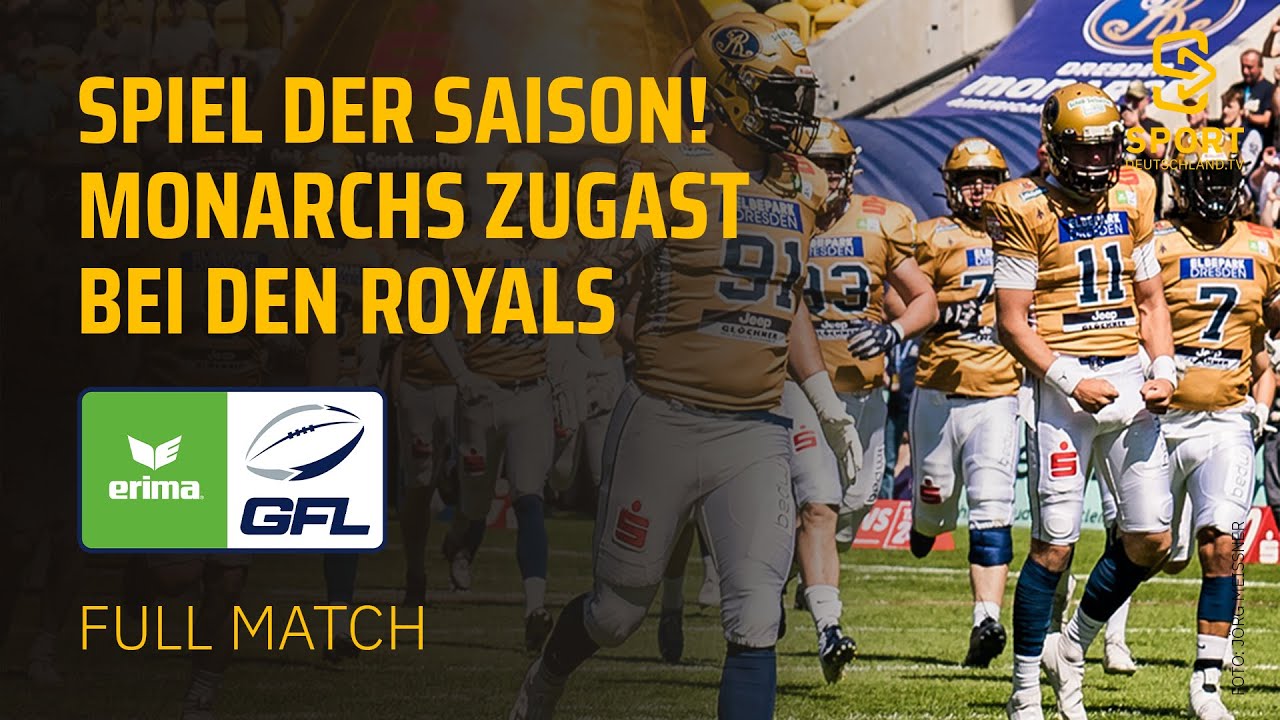 Potsdam Royals - Dresden Monarchs | Full Match - ERIMA GFL, 6. Spieltag | SDTV Football