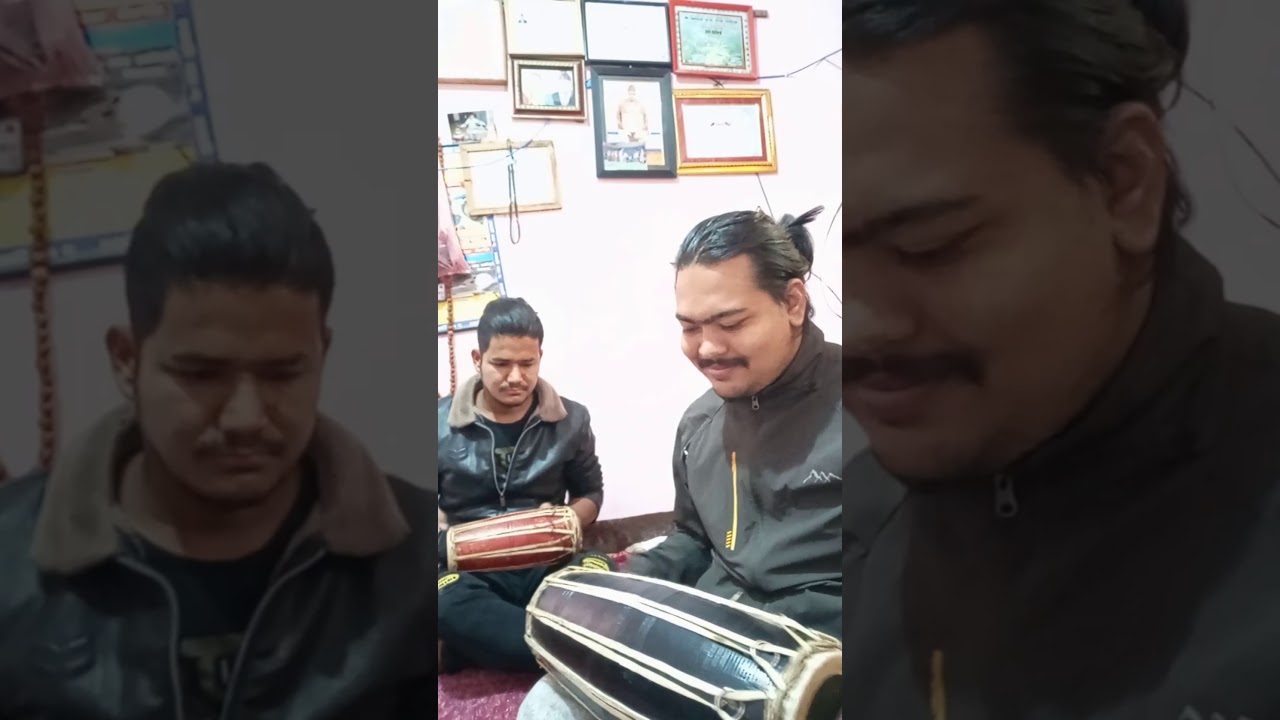 jhyal ma pardaxa Madal cover by Sunil Bardewa and Dipak  majhi