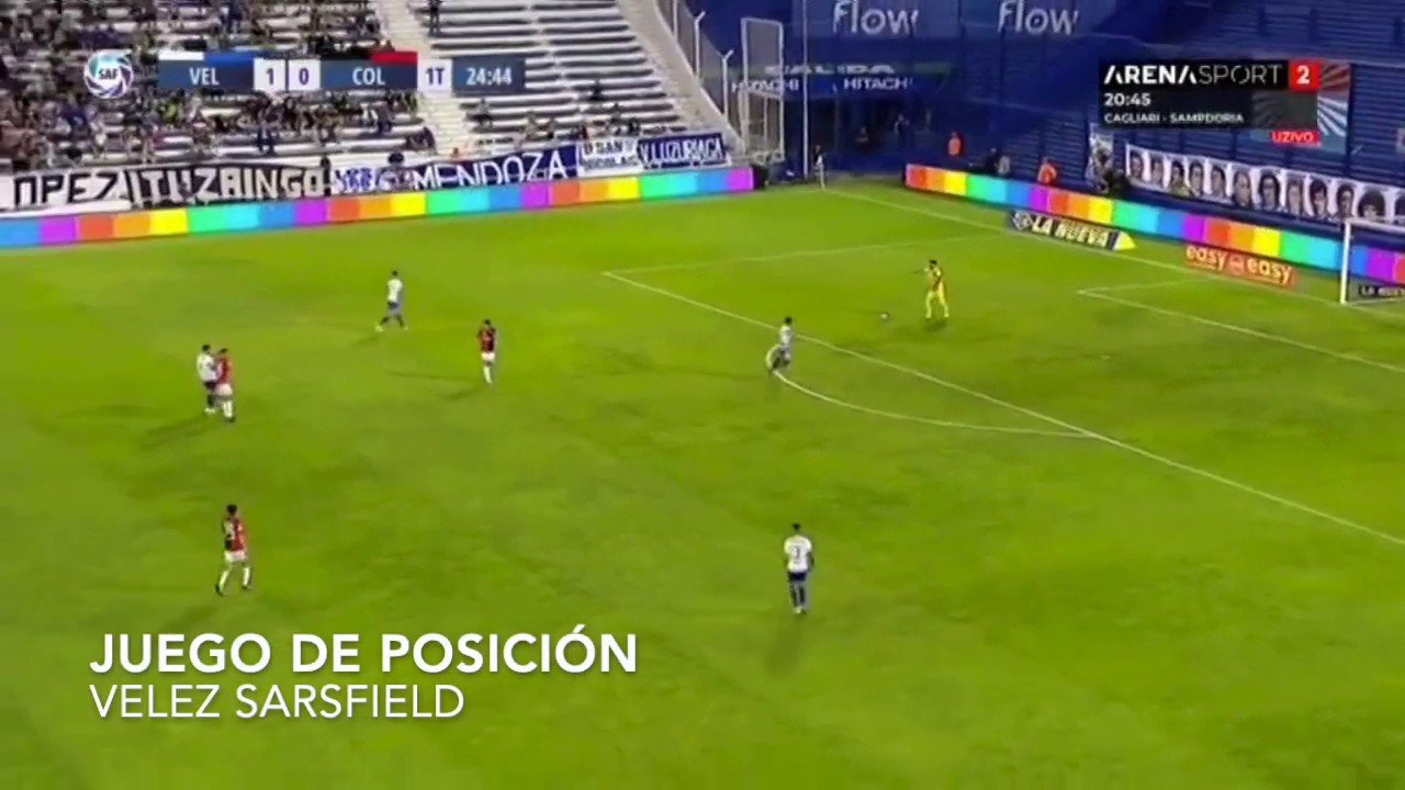 Juego de Posici&oacute;n - An&aacute;lisis T&aacute;ctico gol Velez de Heinze vs Col&oacute;n