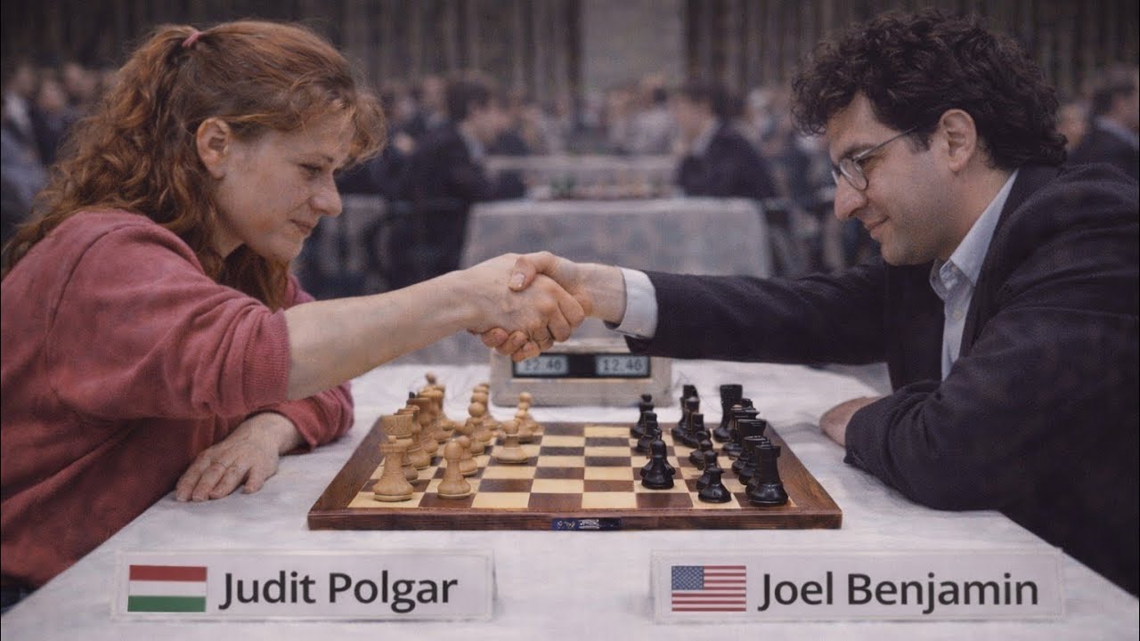 Judit Polgar vs Joel Benjamin ◉ Buenos Aires Chess Tournament 1992