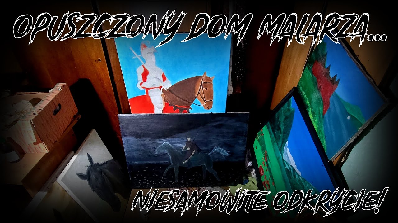 Opuszczony dom malarza! Tego się nie spodziewaliśmy! - Urbex!