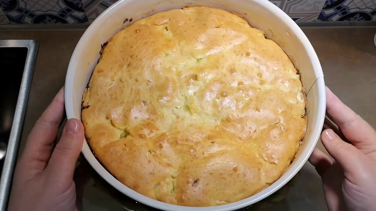 Заливной КАПУСТНЫЙ пирог. Самый простой рецепт. Не ПП.))