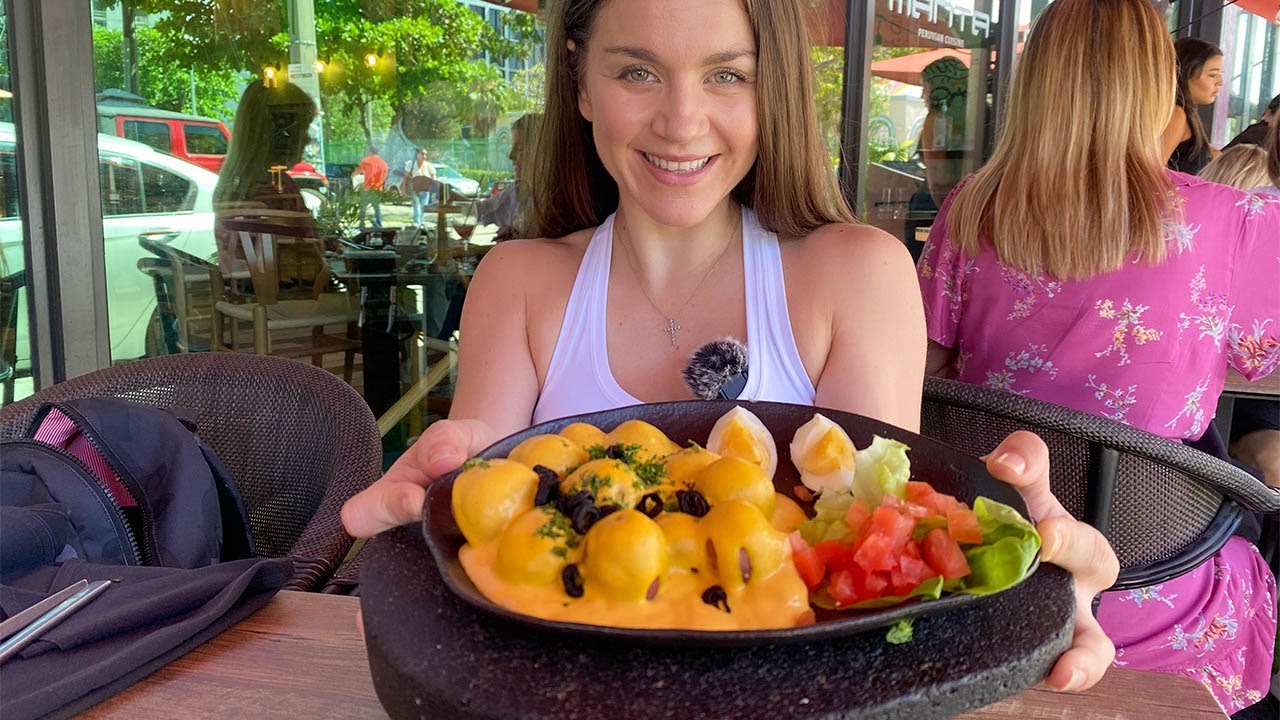 PERUVIAN FOOD and MORE!! | FOOD TOUR at Miami's TOURIST ATTRACTION!