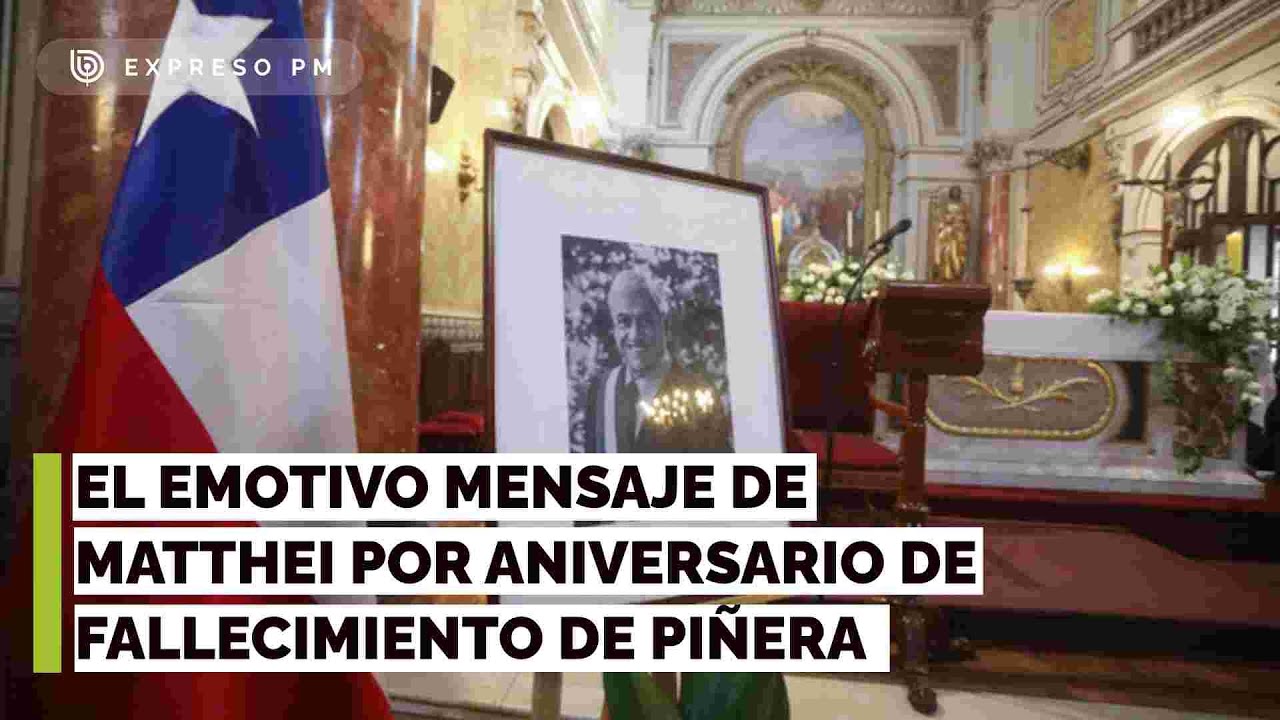 El emotivo mensaje de Evelyn Matthei en el aniversario del fallecimiento de Sebastián Piñera