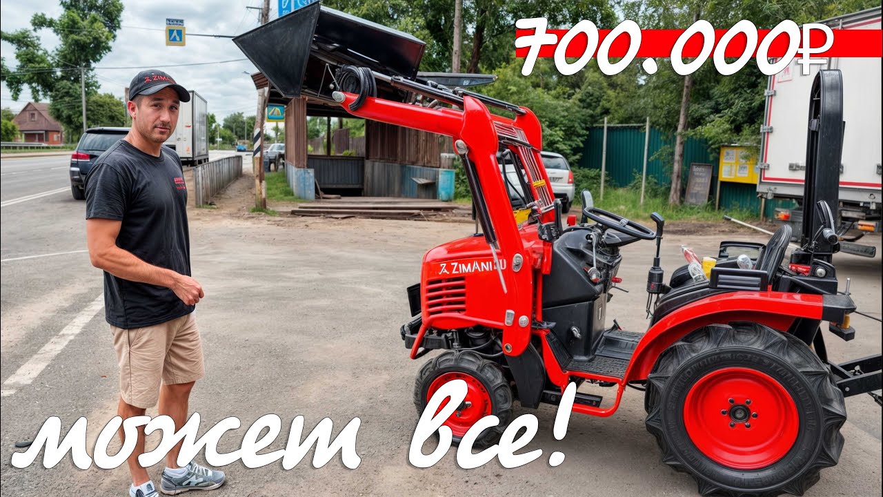 Что такое современный МИНИТРАКТОР? Функционал 100%