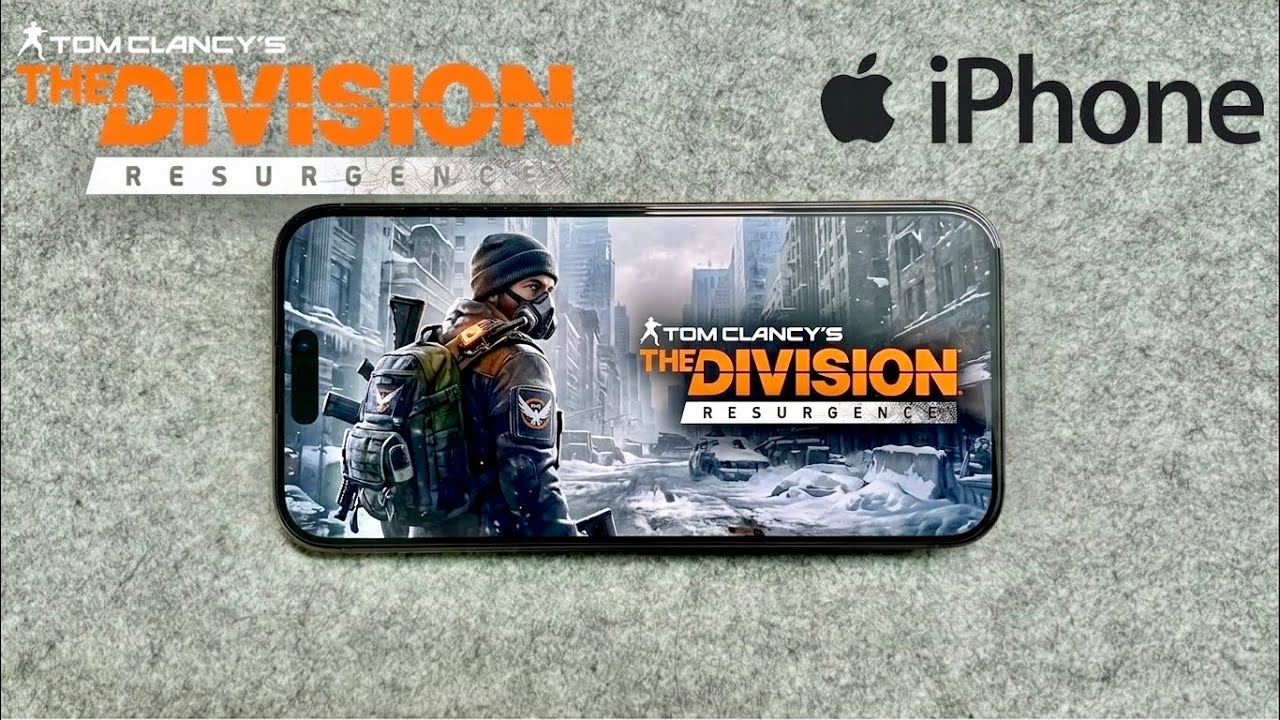 The Division Resurgence Mobile Gameplay on iPhone 16 Pro Max - Android and iOS