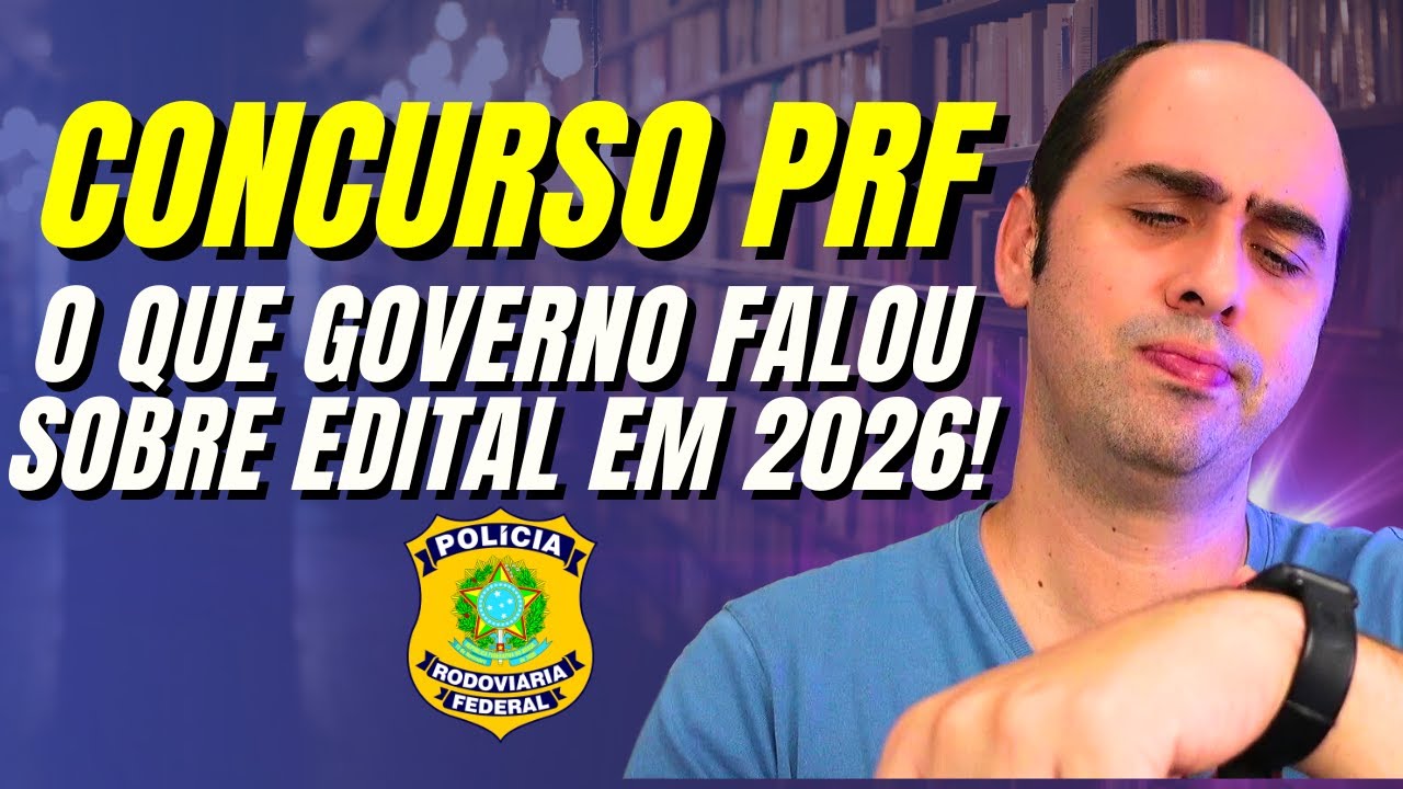Concurso da PRF: fonte fala quando sairá um novo concurso!