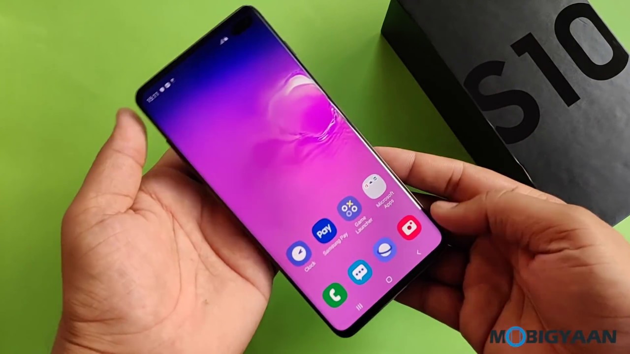 Samsung Galaxy S10+ (Ceramic Black) Unboxing And Features Overview (512 GB)(Hindi)