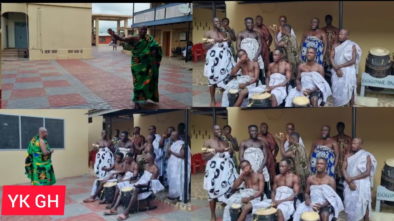 Beautiful Culture display by the people of Bogyawe Palace.