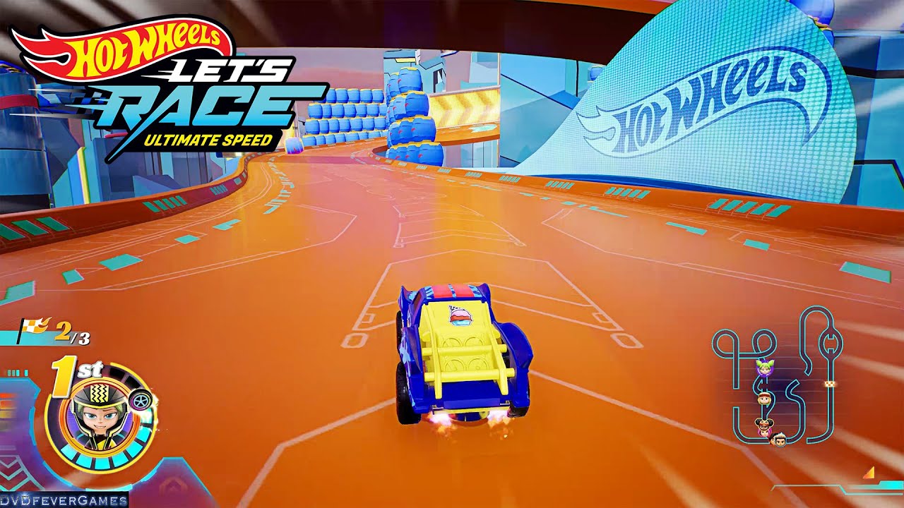 HOT WHEELS LET'S RACE ULTIMATE SPEED: Champions Circuit: Jump Challenge Track - PC (4K UHD 60fps)
