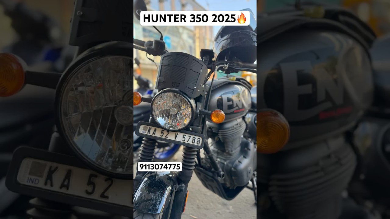 HUNTER 350 2025 ACCESSORIES | FITTINGS | CRASH GUARD | BACKREST | 