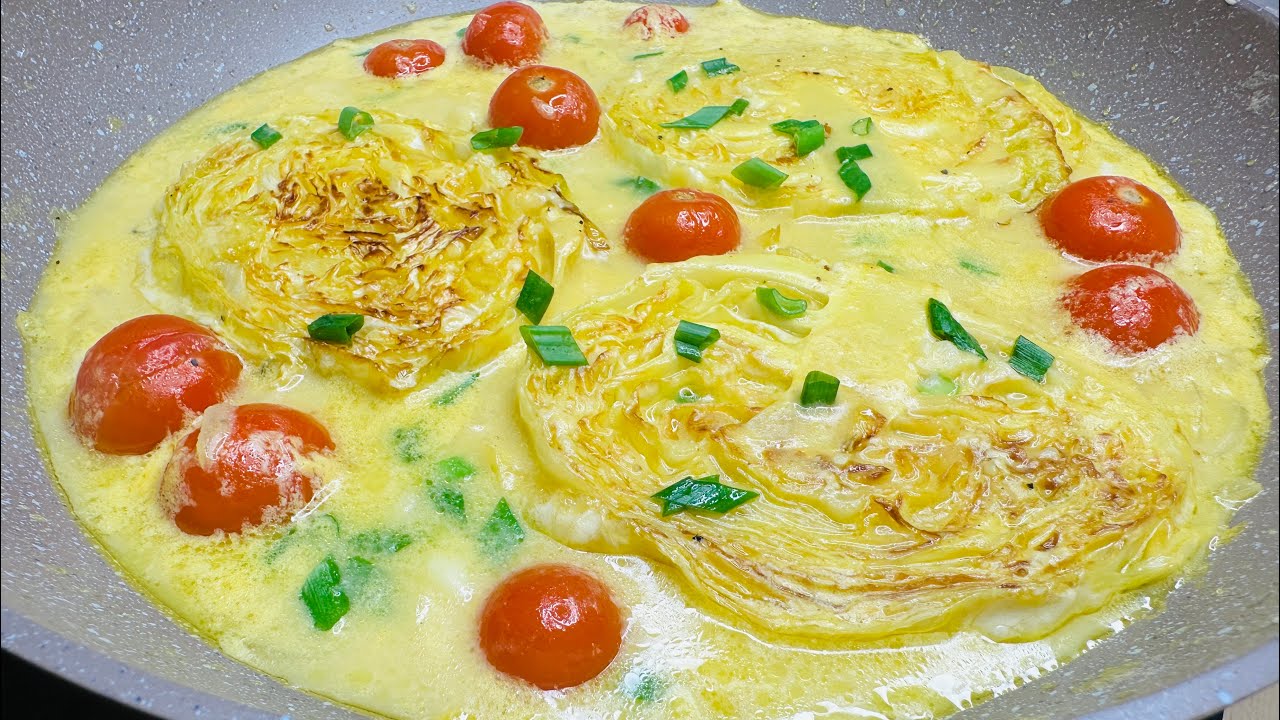Crazy delicious😋 cabbage tomato recipe with milk