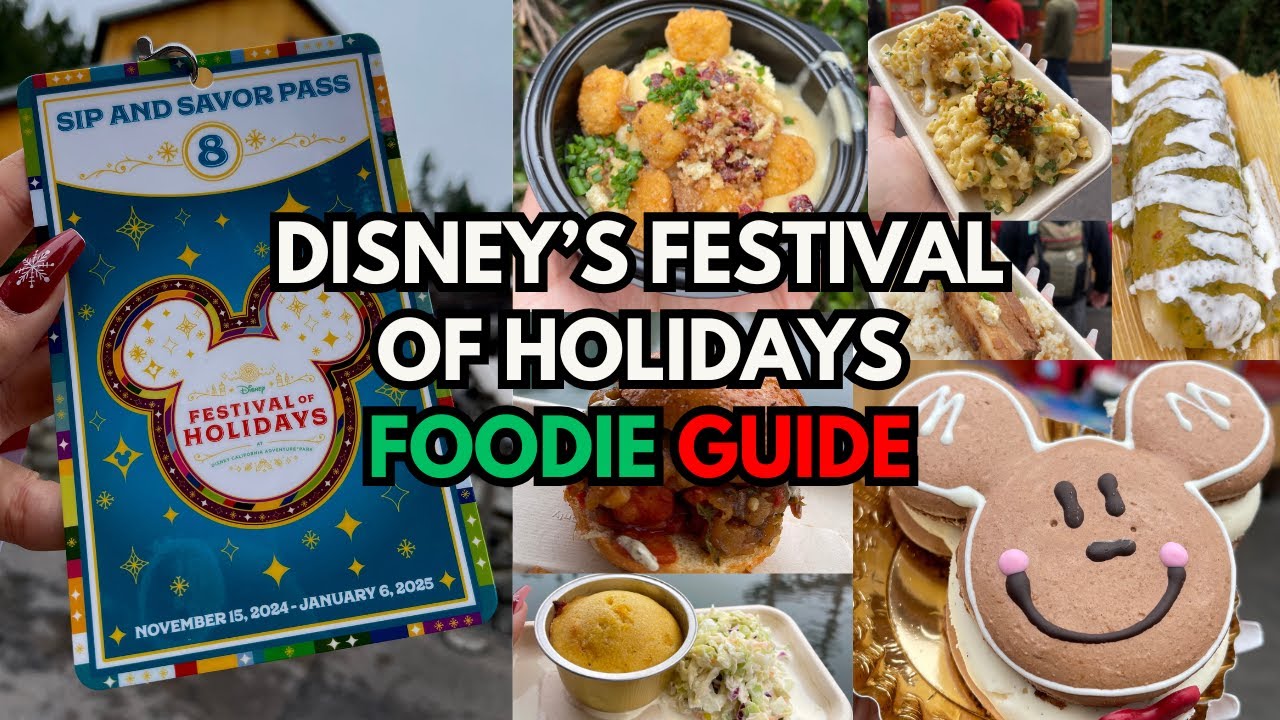 Disney Festival of Holidays Food Review