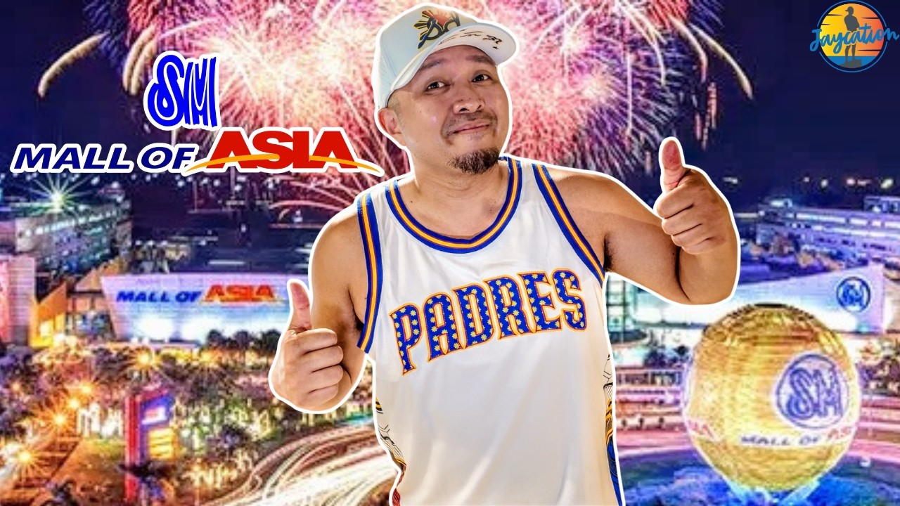 American Visits the BIGGEST Mall in the Philippines - SM Mall of Asia (MOA)