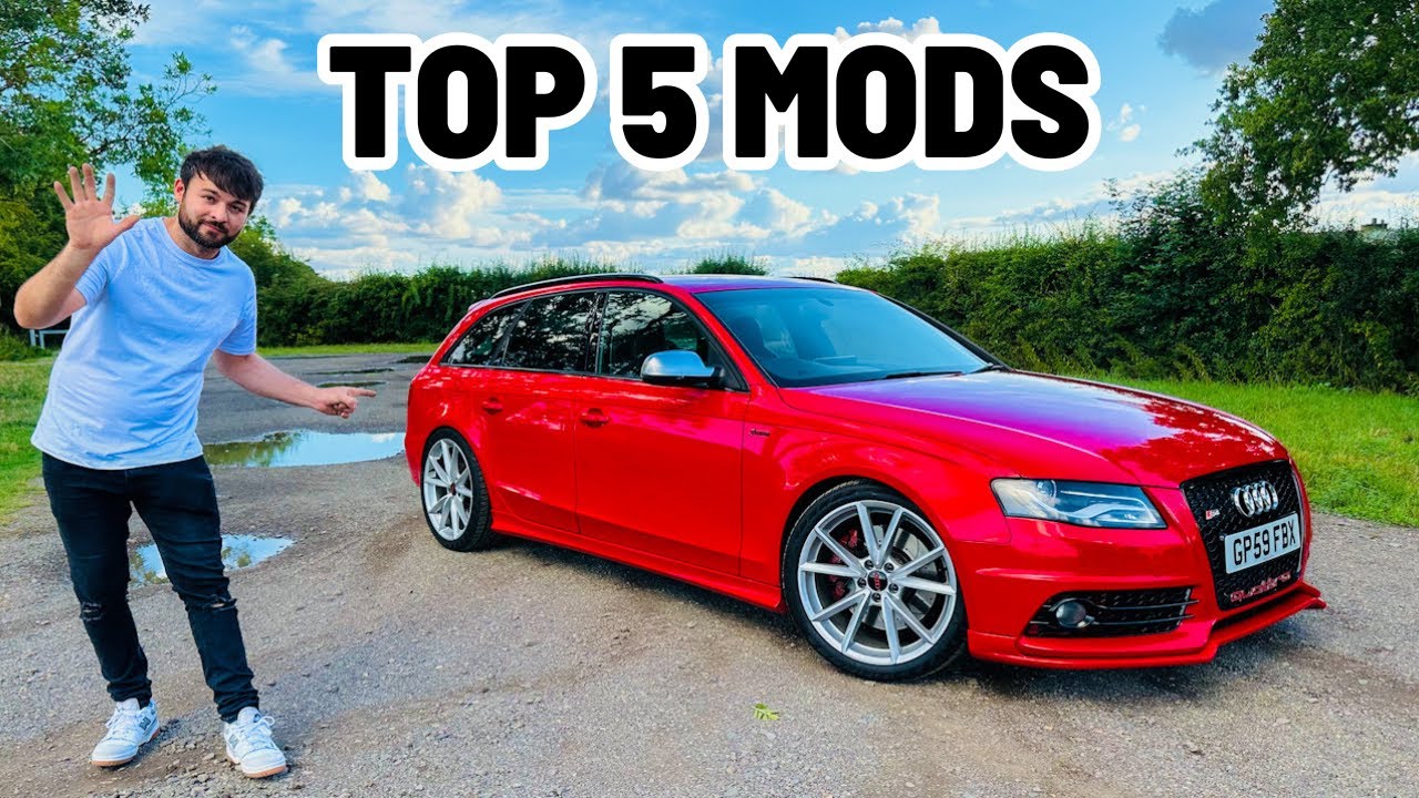 TOP 5 EASY MODS FOR ALMOST ANY AUDI 