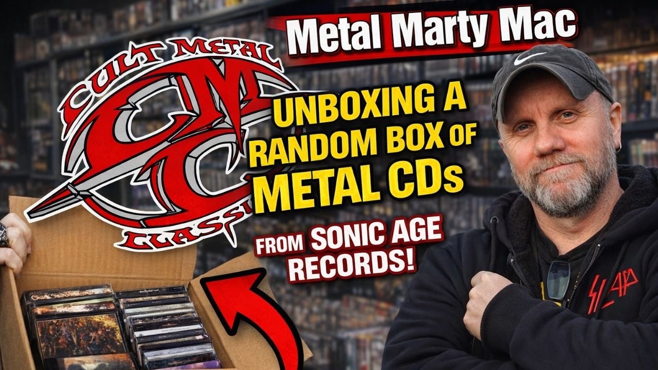 Cult Metal Classics - CD Haul Unboxing- Underground Heavy Metal @cultmetalclassics 