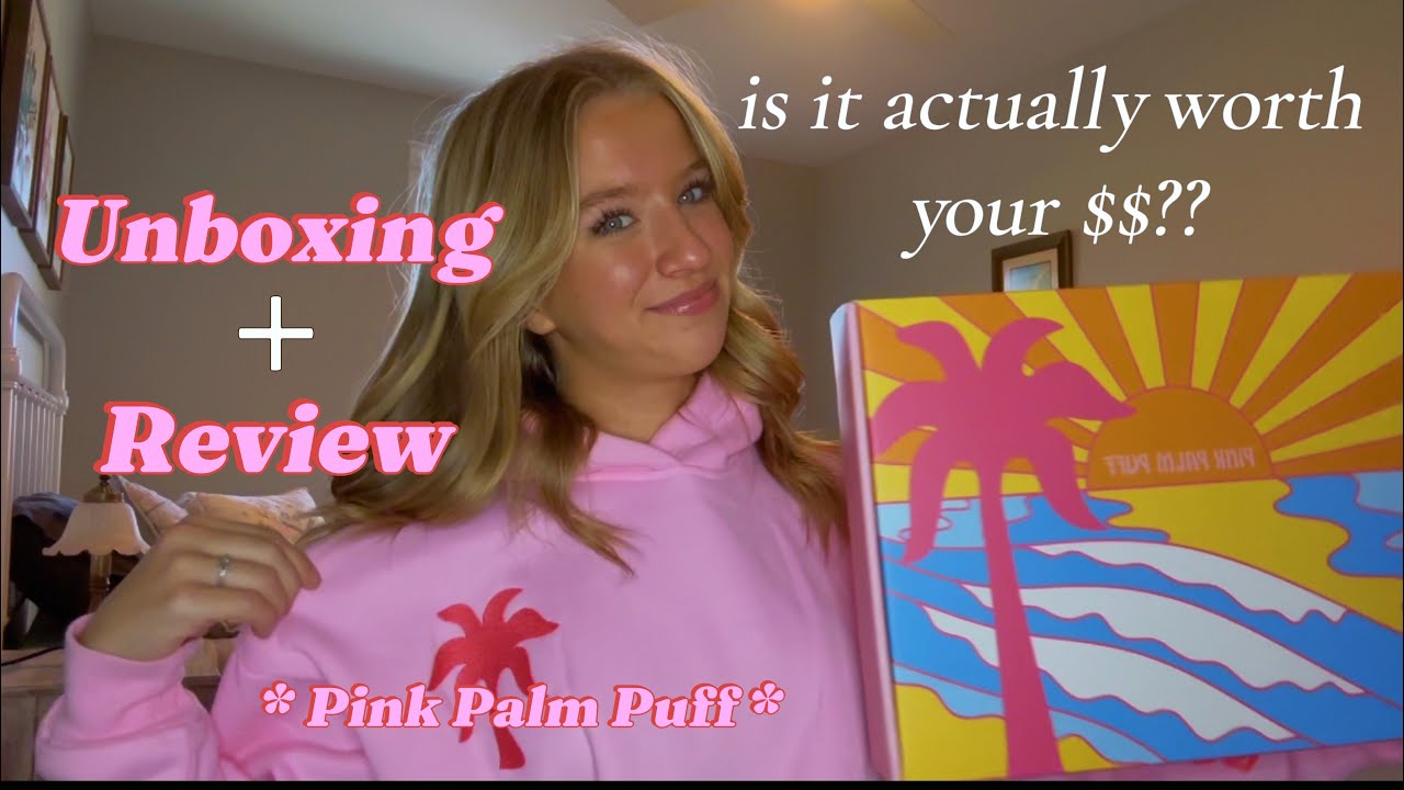 @pinkpalmpuff hoodie unboxing and review!
