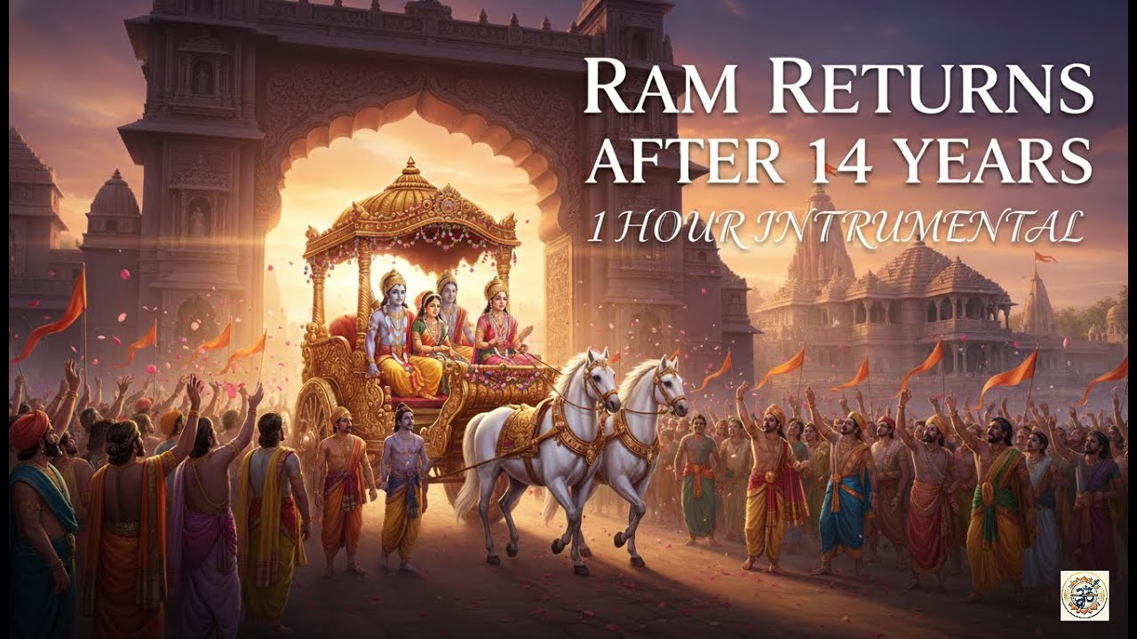 When Ram Returned | 1 Hour Instrumental of Joy, Peace, Meditation | Sanatan Instrumental